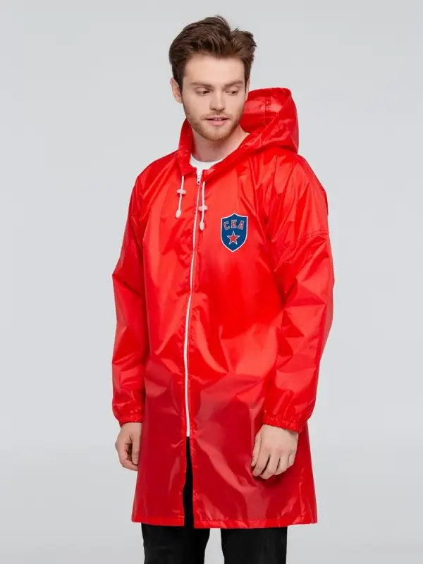 Дождевик СКА, красный, размер XS