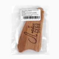 Массажер скребок гуаша для лица &laquo;Люби себя&raquo;, 11 &times; 5 см, бук