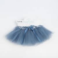 Юбка нарядная для девочки Крошка Я, синий, 17 см Юбка нарядная для девочки Крошка Я, синий, 17 см