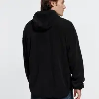 Анорак флисовый унисекс Fliska, черный, размер M/L