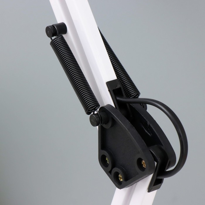 Настольная лампа Настольная лампа "Юника" Е27 40Вт белый 14,5х14,5х53 см RISALUX