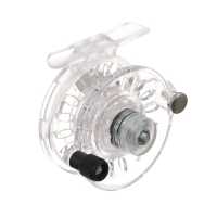 Катушка инерционная, пластик, диаметр 6 см, направляющая лески, цвет прозрачный, 109 Катушка инерционная, пластик, диаметр 6 см, направляющая лески, цвет прозрачный, 109
