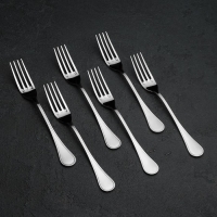 Вилка столовая &laquo;Соната&raquo; (&laquo;Империал&raquo;), длина 20,5 см, толщина 2 мм, цвет серебряный