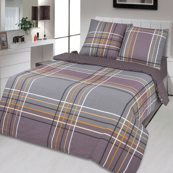 Постельное бельё 1,5сп АртПостель &laquo;Джентльмен&raquo;, 145х215, 150х215, 70х70см - 2шт