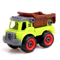 Конструктор винтовой &laquo;Фермерский транспорт&raquo;, набор 2 штуки, с отвёрткой, 55 деталей