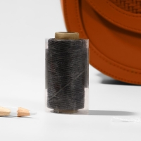 Нитки вощёные, плоские, 150D/16, 0,8 мм, 50 ± 2 м, цвет тёмно-серый Нитки вощёные, плоские, 150D/16, 0,8 мм, 50 ± 2 м, цвет тёмно-серый