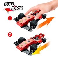 Конструктор &laquo;Гоночный болид&raquo;, инерция, 150 деталей