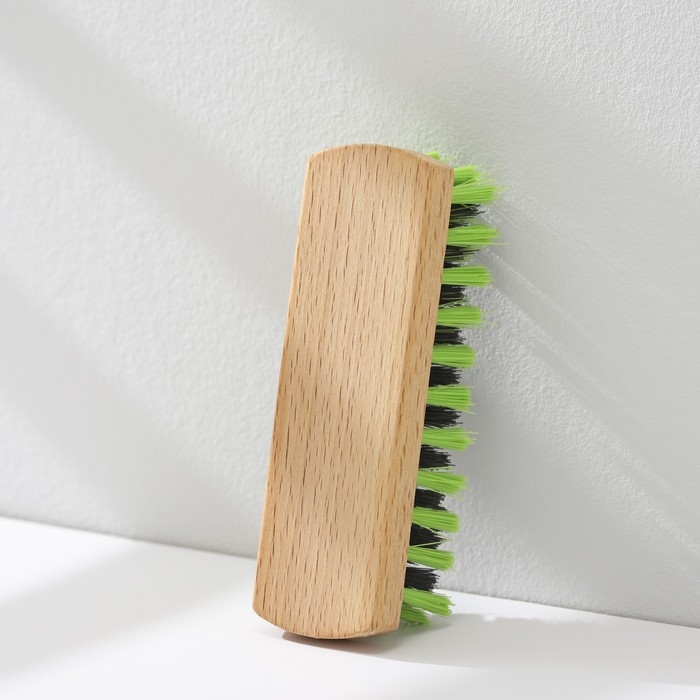 Щётка для одежды, 12,5&times;4 см, 80 пучков, искусственная щетина