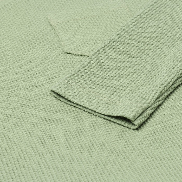 Лонгслив детский с карманом KAFTAN "Basic line", р.34 (122-128 см), хаки