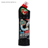 Гель для прочистки труб от засоров Bath Prof, 750 мл