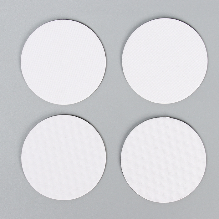 Набор холстов на магните &laquo;Круг&raquo;, 7,5 см, 4 шт