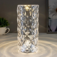 Настольная лампа "Хрустальный замок" LED 1Вт 4000К USB сенсорный 9х9х21.5 см RISALUX Настольная лампа "Хрустальный замок" LED 1Вт 4000К USB сенсорный 9х9х21.5 см RISALUX