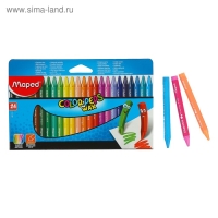 Мелки восковые 24 цвета, Maped Color Peps Wax