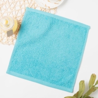 Полотенце махровое 50х80 см, небесный, 100% хлопок, 360 г/м2 Полотенце махровое 50х80 см, небесный, 100% хлопок, 360 г/м2