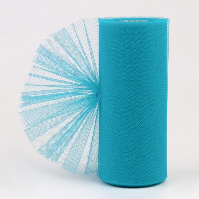 Фатин, 15 см, 11 &plusmn; 1 г/кв.м, 23 &plusmn; 1 м, цвет голубой №15