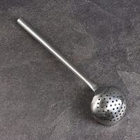 Шумовка для казана узбекская 49см, диаметр 12,5см, глубина 5,5см Шумовка для казана узбекская 49см, диаметр 12,5см, глубина 5,5см