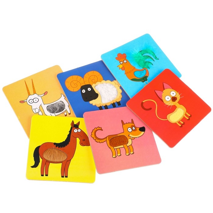 Развивающий набор «Синий трактор. Тактильные карточки» Развивающий набор «Синий трактор. Тактильные карточки»