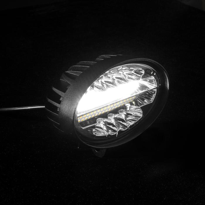 Противотуманная фара 48 LED (28 белых, 20 желтых), IP67, 144 Вт, 9-30 В, направленный свет Противотуманная фара 48 LED (28 белых, 20 желтых), IP67, 144 Вт, 9-30 В, направленный свет