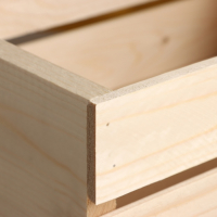 Ящик деревянный 35&times;23&times;13 см подарочный с реечной крышкой