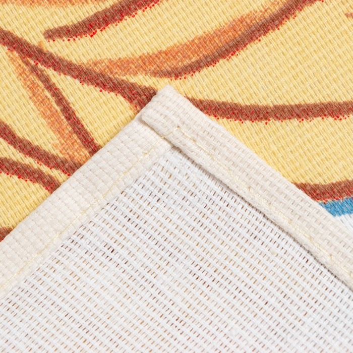 Полотенце Доляна "Пасхальный цыплёнок" 35х60 см, 100% хл, рогожка 164 г/м2