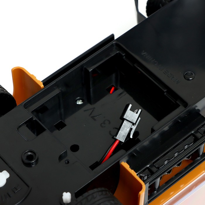 Грузовик радиоуправляемый &laquo;Автовоз&raquo;, с 5 машинками, работает от аккумулятора, цвет жёлтый