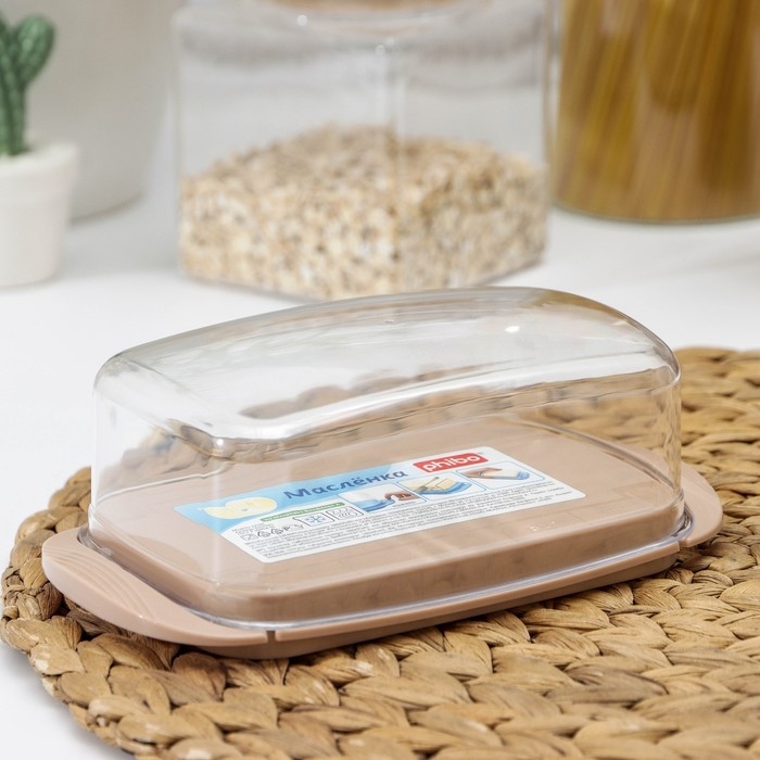 Маслёнка phibo &laquo;Классика&raquo;, цвет МИКС