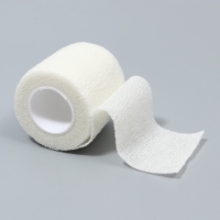 Бинт самофиксирующийся разрывной &laquo;Groomroom&raquo;&lrm;, 5 см х 4,5 м, белый