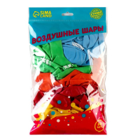 Воздушный шар латексный 12" «С днём рождения», звёзды, 50 шт. Воздушный шар латексный 12" «С днём рождения», звёзды, 50 шт.