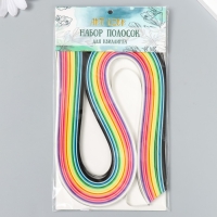 Полоски для квиллинга "Цветные" (н-р 240 полос) ширина 0,5 см длина 54 см 26х11х0,5 см Полоски для квиллинга "Цветные" (н-р 240 полос) ширина 0,5 см длина 54 см 26х11х0,5 см