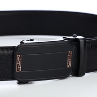 Ремень мужской, ширина 3,5 см, пряжка автомат, цвет чёрный Ремень мужской, ширина 3,5 см, пряжка автомат, цвет чёрный