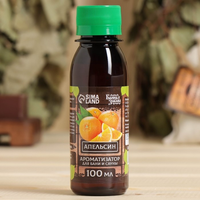 Ароматизатор для бани и ванны &laquo;Апельсин&raquo;, натуральный,  100 мл, "Банная Забава"