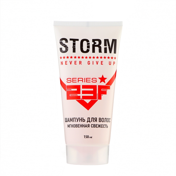 Подарочный набор косметики мужской Подарочный набор косметики мужской " Storm": шампунь для волос, 150 мл + гель после бритья, 150 мл