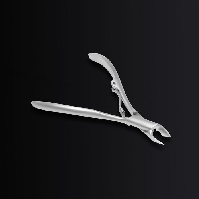 Кусачки маникюрные для кутикулы «Premium satin», эргономичные, 9,3 см, длина лезвия - 7 мм, цвет серебристый Кусачки маникюрные для кутикулы «Premium satin», эргономичные, 9,3 см, длина лезвия - 7 мм, цвет серебристый