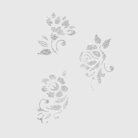 Термоаппликация из страз «Узор», 10 шт на листе, цвет белый Термоаппликация из страз «Узор», 10 шт на листе, цвет белый