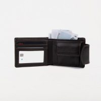 Портмоне мужское на магните, цвет коричневый Портмоне мужское на магните, цвет коричневый