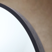 Зеркало "Чёрный матовый", настенное, 40 × 3 см Зеркало "Чёрный матовый", настенное, 40 × 3 см