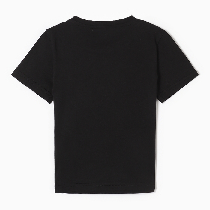 Футболка детская "Cool boy" Микки Маус, рост 86-92, черный