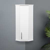 Шкаф навесной для ванной комнаты угловой "ПШ", 25 х 25 х 70 см