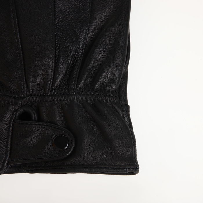 Перчатки мужские, размер XXXL, с утеплителем, цвет чёрный Перчатки мужские, размер XXXL, с утеплителем, цвет чёрный