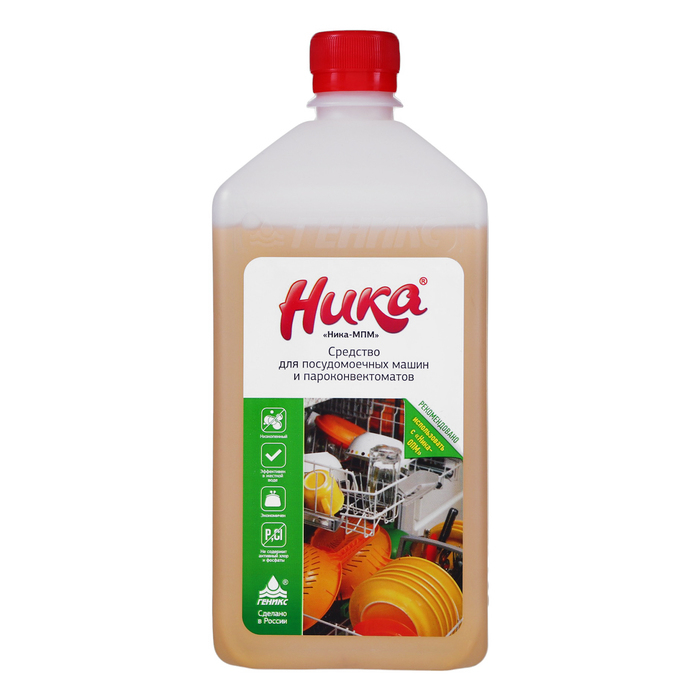 Средство для посудомоечных машин и пароконвектоматов"Ника-мпм", 1 л