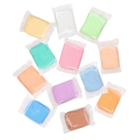 Лёгкий пластилин «Лепи легко», набор 12 шт., нежные цвета, с экстрактом мяты Лёгкий пластилин «Лепи легко», набор 12 шт., нежные цвета, с экстрактом мяты