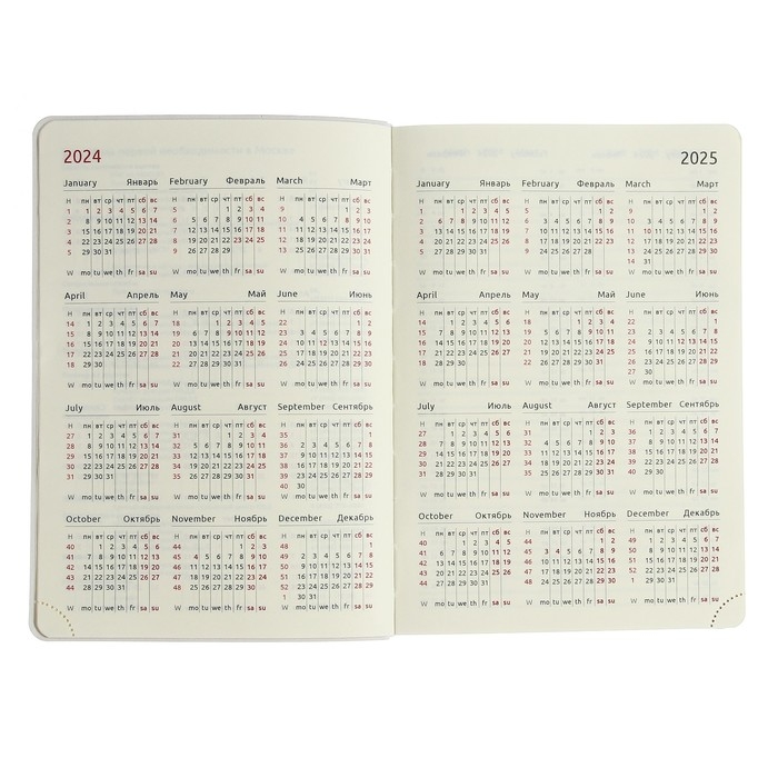 Ежедневник датированный 2024 A5 176 листов, deVENTE.Nobile, мягкая обложка из искусственной кожи, ляссе, кремовый блок 70 г/м2, фиолетовый