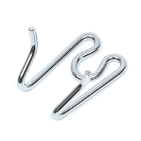 Звено для строгого ошейника - полуудавки, хромированная сталь, толщина 3 мм Звено для строгого ошейника - полуудавки, хромированная сталь, толщина 3 мм