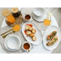 Тарелка керамическая глубокая &laquo;Керамик&raquo;, 21х15 х 5,8 см, 400 мл