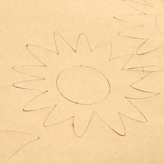 Наклейки интерьерные "Подсолнухи", детские, декор на стену, панно 110 х 94 см