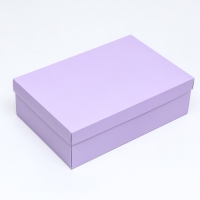 Коробка подарочная складная, упаковка, &laquo;Лавандовая&raquo;, 30 х 20 х 9 см