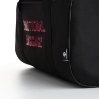 Сумка спортивная женская, TEXTURA, маленький размер, цвет чёрный Сумка спортивная женская, TEXTURA, маленький размер, цвет чёрный