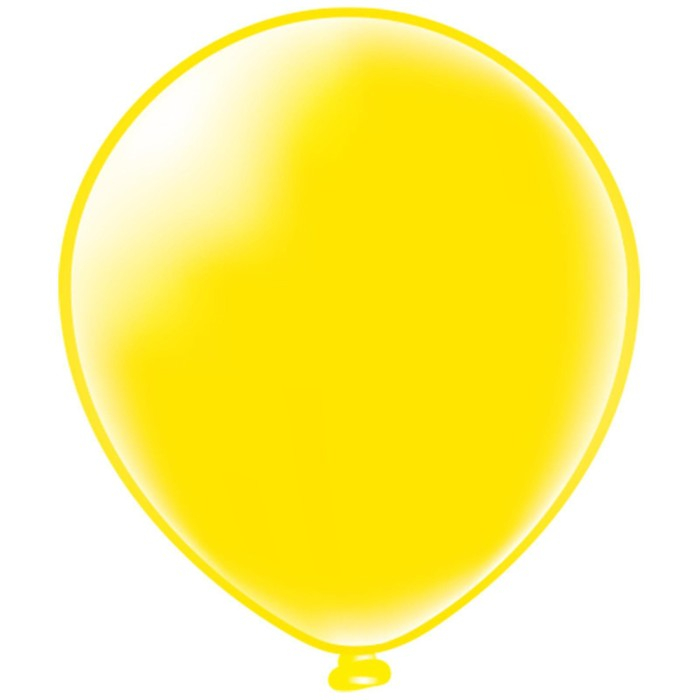 Шар латексный 12 Шар латексный 12", пастель, цвет жёлтый, набор 50 шт.
