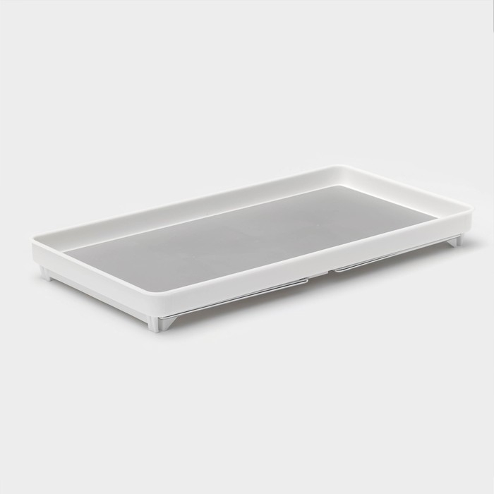 Столик - поднос для подачи Griten, складной, 36,2&times;19&times;3,7 см, цвет белый