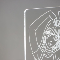 Светильник "Девушка" LED RGB от сети RISALUX Светильник "Девушка" LED RGB от сети RISALUX